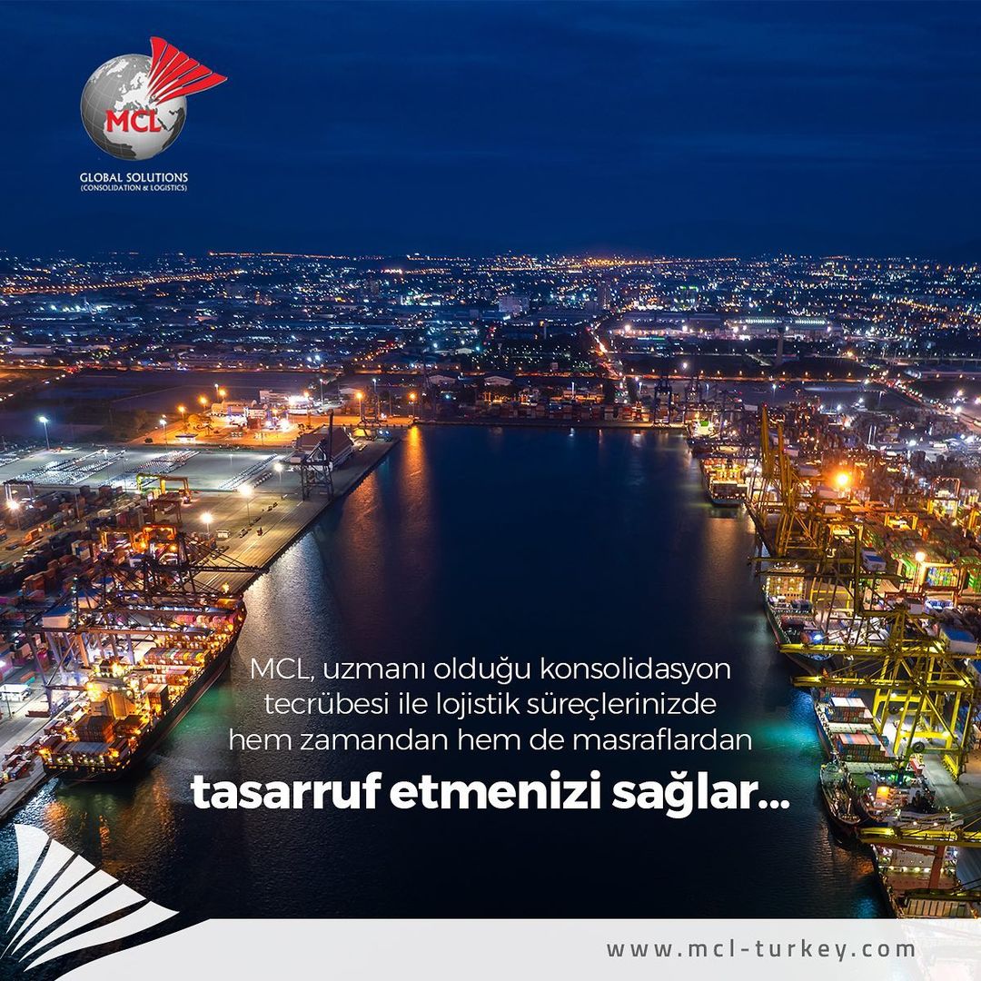 MCL, Uzmanı olduğu konsolidasyon tecrübesi ile lojistik süreçlerinizde hem zamandan hem masraflardan tasarruf etmenizi sağlar.