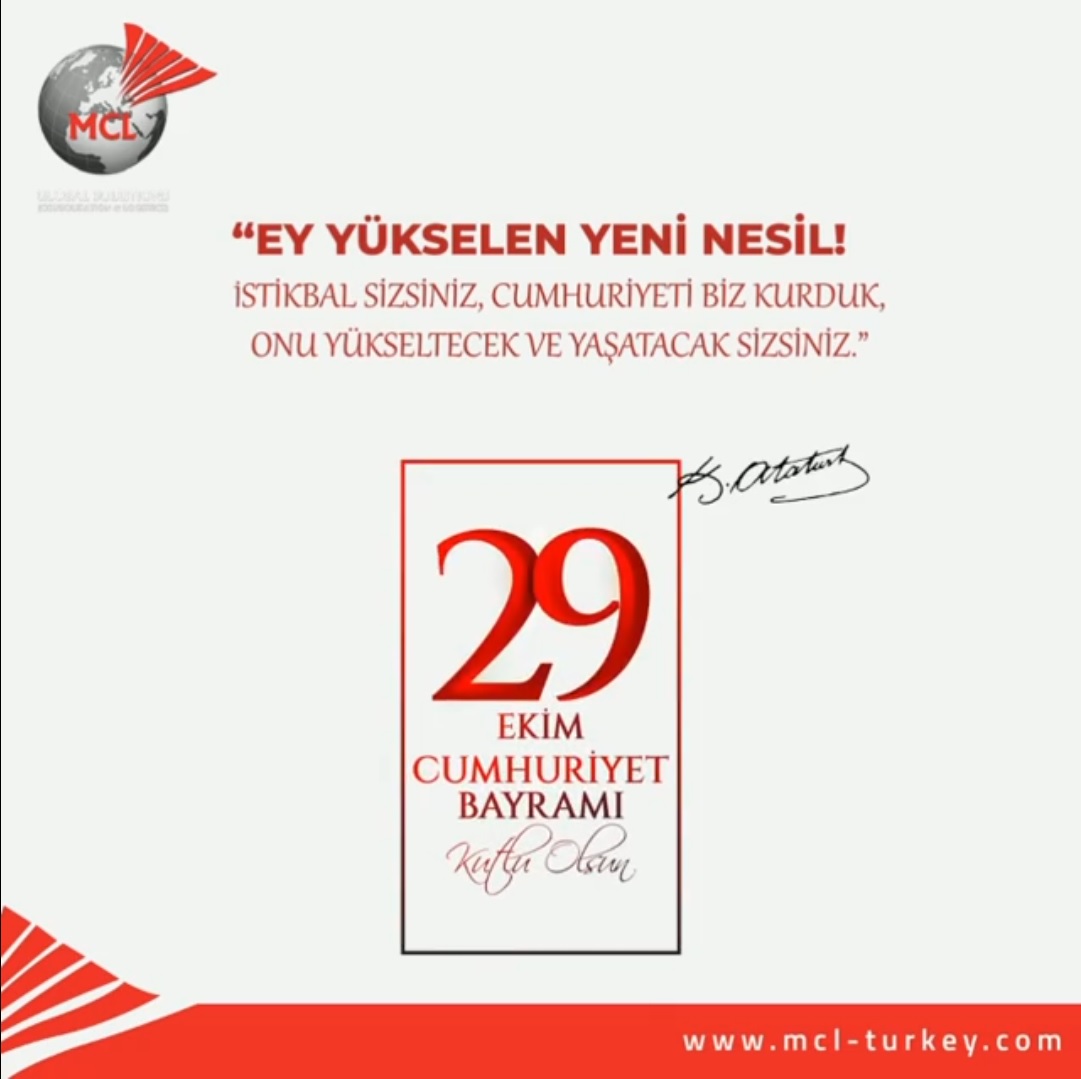 29 EKİM CUMHURİYET BAYRAMIMIZ KUTLU OLSUN...