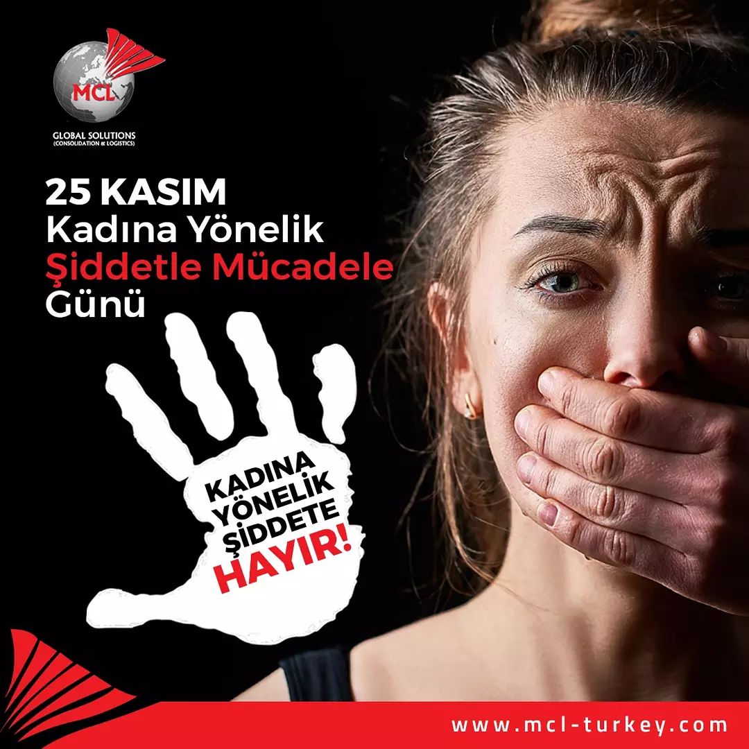 Kadına yönelik şiddete hayır!