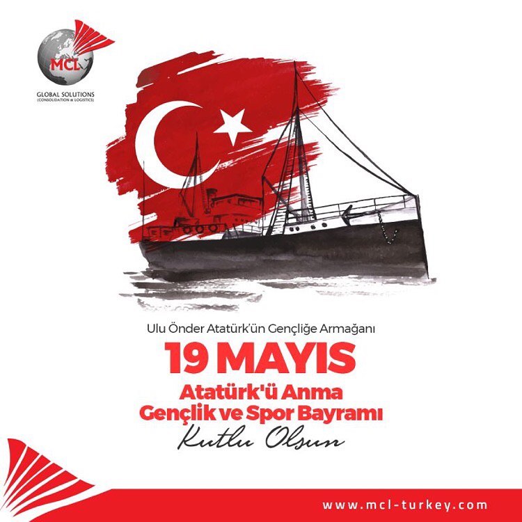 19Mayıs Atatürk’ü Anma, Gençlik ve Spor Bayramımız Kutlu Olsun!